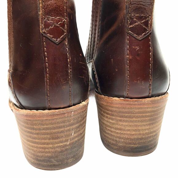 Madewell leather Myles Ankle Booties - Picture 6 of 7